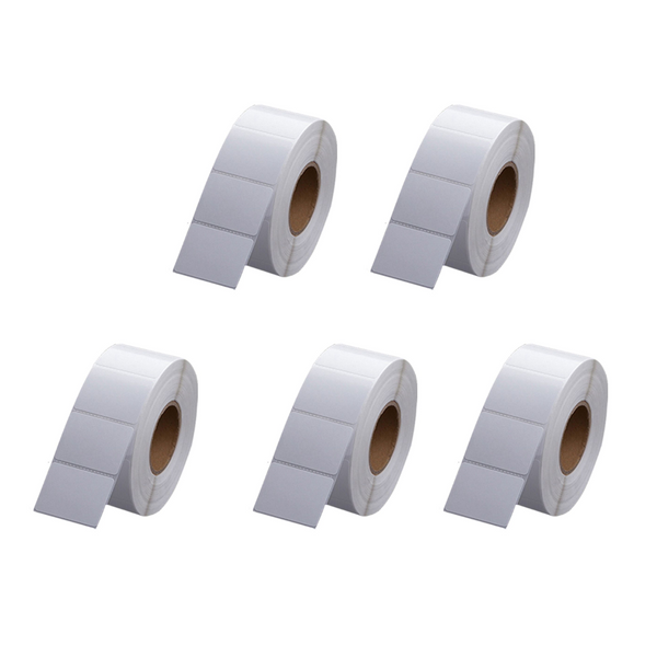 Thermal Barcode Label Paper Sticker Paper 40x30mm 4000 Pieces/5 rolls