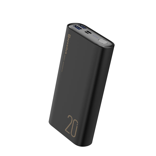 Rayswitch Power bank Fast Charging 20000mAh 22.5W PD20W/QC3.0 for phone