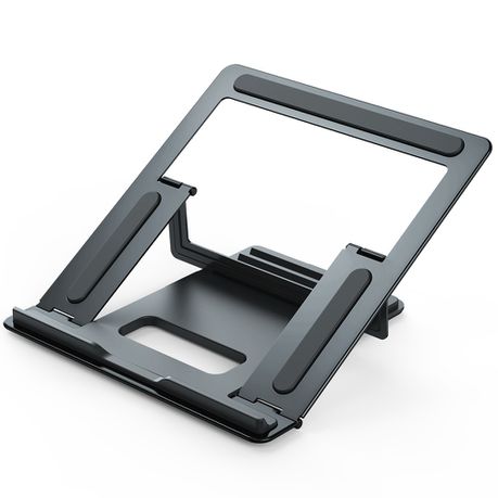 Rayswitch- Portable Height Adjustable Folding Notebook/Laptop Stand Black